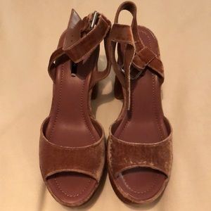 Zara sandals plateform